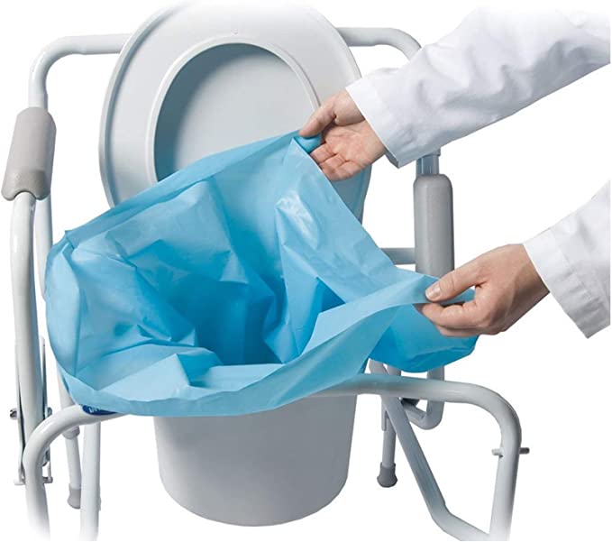 Cleanwaste Sani-Bag+ Commode Liner, H645S10P - Pack of 10