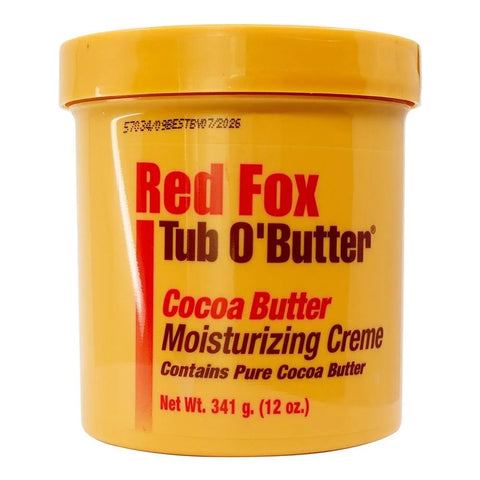 Red Fox Tub O'Butter Cocoa Butter Moisturizing Creme (12 oz)
