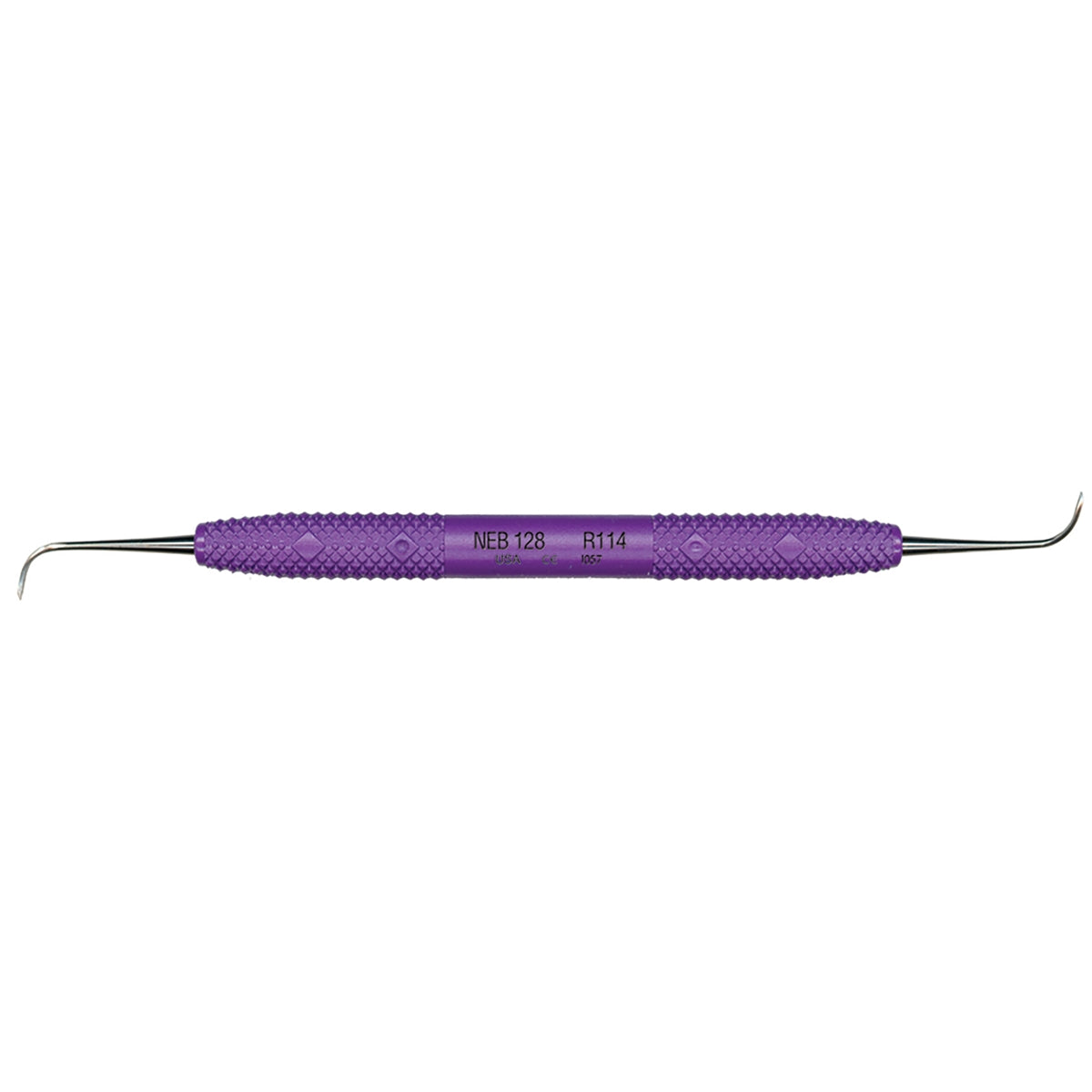 PDT R114 Sickle Scaler, 128 Nebraska, Double End, Passionate Purple Dental Instrument, Dental Equipment